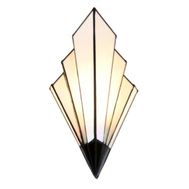7870 * Wandlamp Tiffany H39cm B20cm French Art Deco