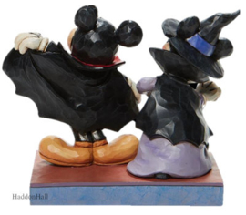 Mickey as Vampire & Minnie as Witch H13cm - Jim Shore 6008989  retired *