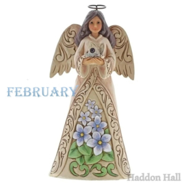 Monthly Angel February H15,5cm Jim Shore 6001563
