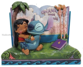 Stitch & Lilo Storybook H13cm Jim Shore 6010087 Lilo en Stitch *