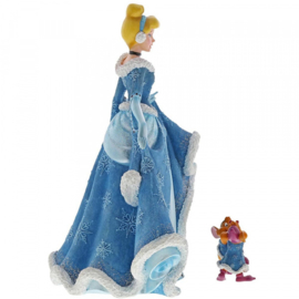 Cinderella , Jaq&Gus Christmas figurine H21cm Disney Showcase 6002181 retired * laatste exemplaar