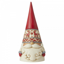 Nordic Noel - Set van 5 Jim Shore beelden gnome kabouter. retired *