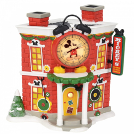 Mickey's Alarm Clock Shop H17cm Disney Village by D56 - A30082 retired