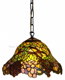 789 97 * Hanglamp Tiffany Ø30cm Wineyard