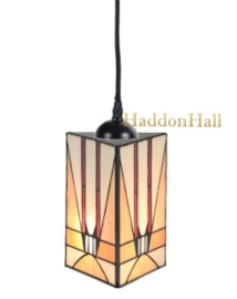 8408 * Hanglamp Tiffany 16x16x16cm Little Tuschinski Triangle