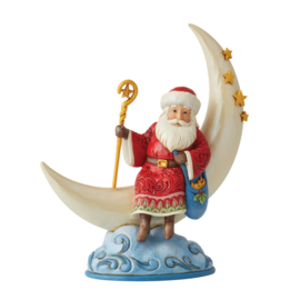 Santa in Crescent Moon H21cm Jim Shore 6012900 * retired