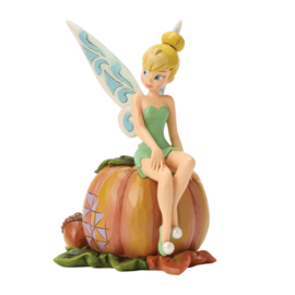 Tinker Bell "Pumpkin Patch Pixie" H14,5 cm Jim Shore 6017943 op voorraad