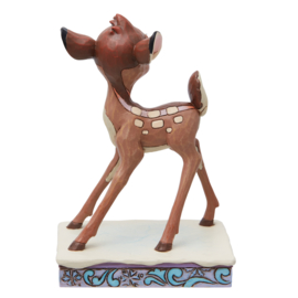 Bambi "Frosted Fawn" H11cm Jim Shore 6013064 * beperkte voorraad