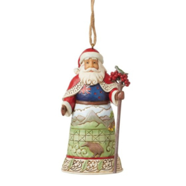 Santa New Zeeland Ornament * H11cm Jim Shore 6011685 retired