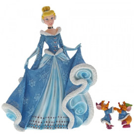 Cinderella , Jaq&Gus Christmas figurine H21cm Disney Showcase 6002181 retired * laatste exemplaar