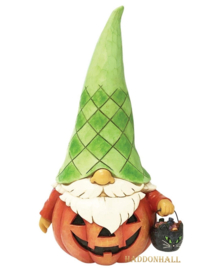 Gnome Jack-O-Lantern  H 18 cm Jim Shore 6014475 , retired item