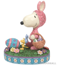 Snoopy & Woodstock "Easter Hoppyness" H15cm Jim Shore 6014343