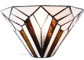5898 Wandlamp Tiffany B30cm Schelpmodel Astoria Brown