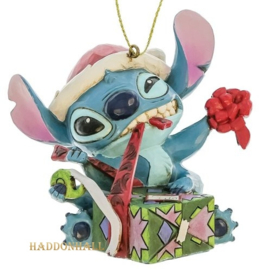 Stitch Unwrapping Christmas Gifts H10cm Jim Shore 6017545