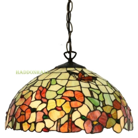 5981 * Hanglamp Tiffany Ø40cm Farfett Butterfly