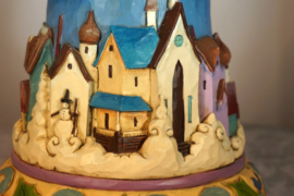 Christmas Joy All Around H25cm Jim Shore 4056590 uit 2016 , zeldzaam en gesigneerd in 2018 verkocht