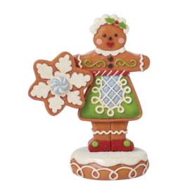 Gingerbread Mini Girl *  H11,5cm Jim Shore 6015437