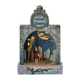 Haunted Mansion Ghostly Graveyard LED Diorama H22 cm Jim Shore 6017932 PREORDER