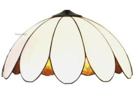 6148 * Vloerlamp H166cm met Tiffany kap Ø46cm Dome