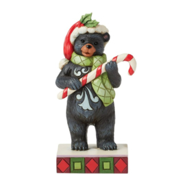 Lodge Black Bear "Beary Merry Christmas" Jim Shore 6017036
