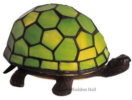 Tiffany lamp "Schildpad" B22cm Groen *