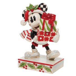 Mickey Christmas with Presents Jim Shore 6010869 retired, laatste exemplaren *