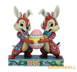 Chip & Dale "Mischievous Bunnies" H14cm Jim Shore 6014318 *