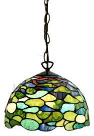 8124 97 * Hanglamp Tiffany Ø25cm Hortensia