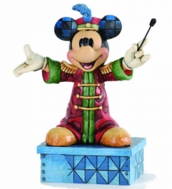 MICKEY "The Band Concert"  H17 cm JIM SHORE 4033284 uit 2013 retired