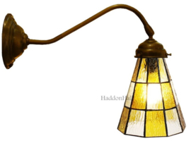6199 Wandlamp met Tiffany kap Ø15cm Flavum