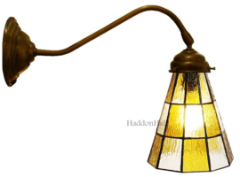 6199 * Wandlamp met Tiffany kap Ø15cm Flavum