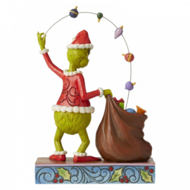 Grinch Juggling Ornaments H22cm Jim Shore 6006568 gesigneerd door Jim, laatste exemplaar