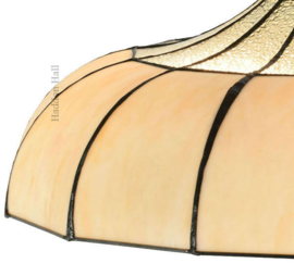 5982 Tafellamp H55cm met Tiffany kap Ø46cm Korset