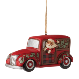 Highland Glen Wagoneer Hanging Ornament  H5,5cm Jim Shore 601287 * retired