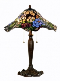 5276 Tafellamp Tiffany H60cm Ø46cm Blencou