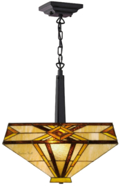 5520 Hanglamp Tiffany 41x41cm Emile