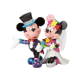 Mickey Mouse & Minnie Mouse Wedding Figurine by Britto 4058179 *
