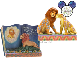 Lion King Simba & Nala - Storybook - Set van 2 Jim Shore beelden both retired *
