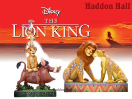 Lion King Stacking Figurine - Simba en Nala - Set van 2 Jim Shore beelden *