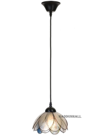 8207 * Hanglamp Tiffany Ø21cm Pioenroos Sparkling