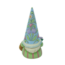 Easter Gnome with Basket H12,5cm Jim Shore 6012438 Paasgnoom , retired , uitverkocht*