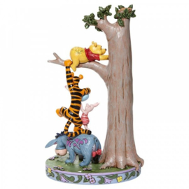 Winnie The Pooh 95 Years  -  Set van 3 beelden  all 3 retired , last sets left *