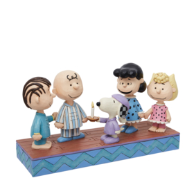 "P.J. Party" Peanuts Gang in P.Js *  H13cm Jim Shore 6013046