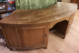 Bureau - Halfrond B 206cm H78cm