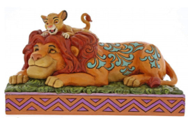 Lion King SIMBA & MUFASA  "A Father's Pride" H11cm Jim Shore 6000972 retiring