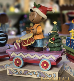 Peanuts Deluxe Holiday  Train Set   Jim Shore 4063413 retired 9 delig, zeldzaam