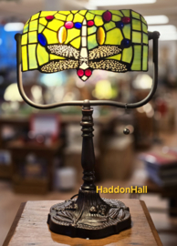 6012 * Bureaulamp Tiffany  Dragonfly Green