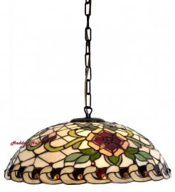 5419 97 * Hanglamp Tiffany Ø40cm Santana