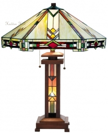 5423 5781 * Tafellamp Tiffany H70cm Ø57cm Durban