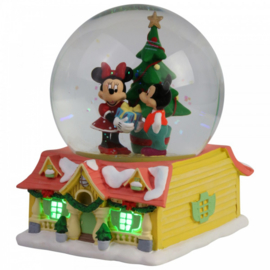 Mickey & Minnie Waterbal H15cm Department56 6007135 retired